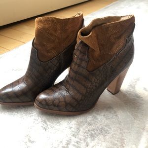 Western style booties